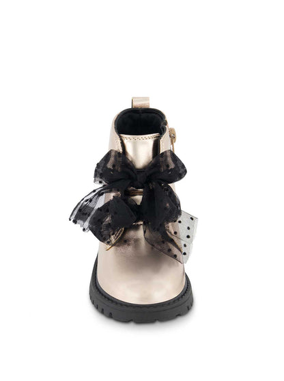 Jessica Simpson Women Toddler Daria Double Bow Boot in Champagne