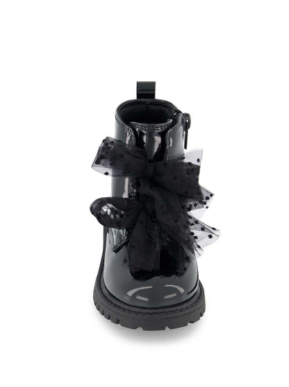 Jessica Simpson Women Toddler Daria Double Bow Boot in Black