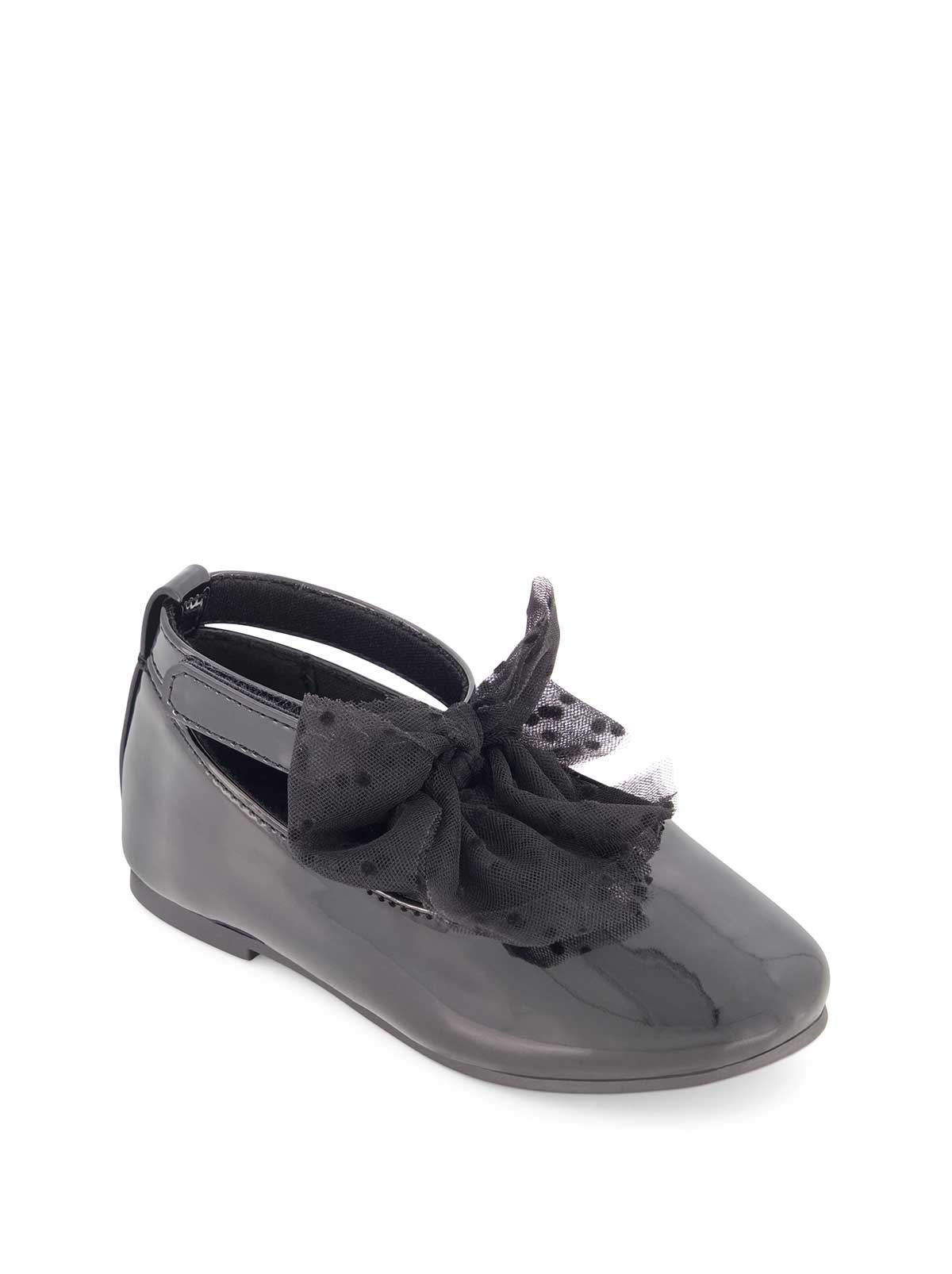 Jessica Simpson Women Toddler Amy Tulle Ballet Flat in Black