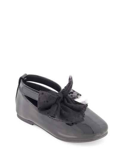 Jessica Simpson Women Toddler Amy Tulle Ballet Flat in Black