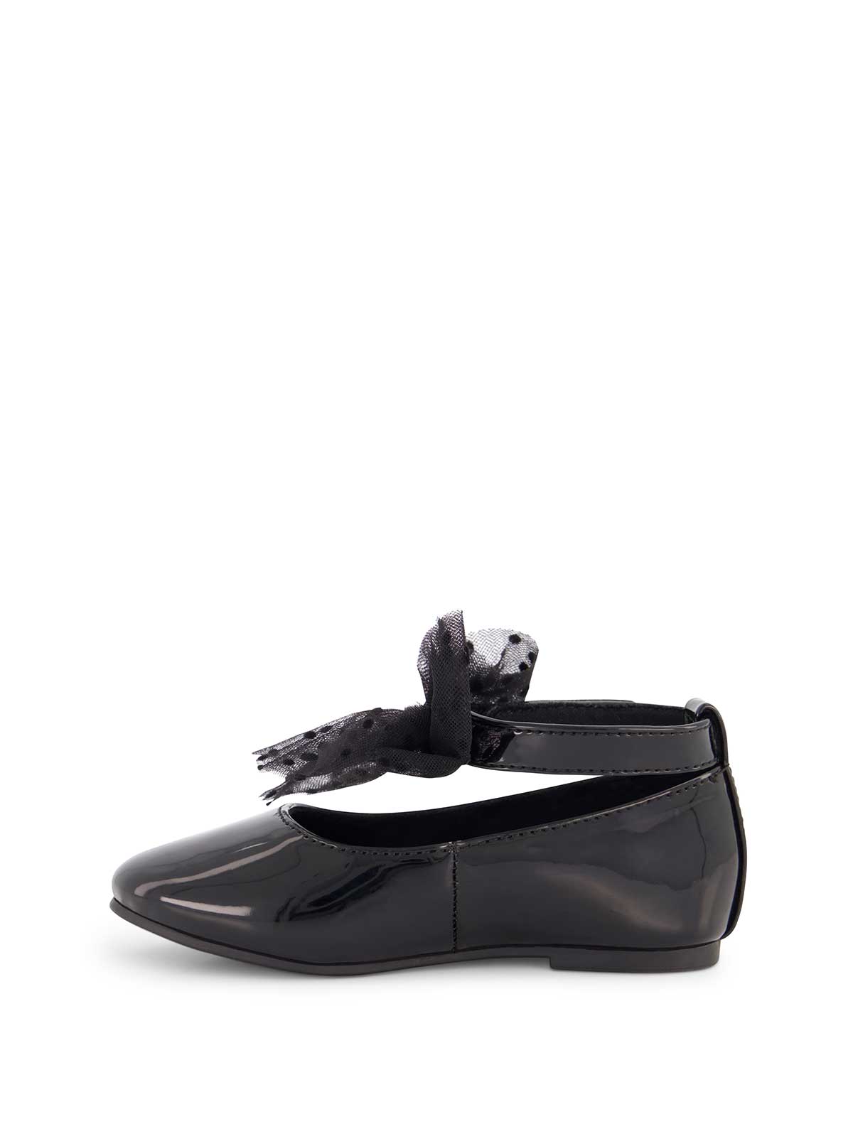 Jessica Simpson Women Toddler Amy Tulle Ballet Flat in Black