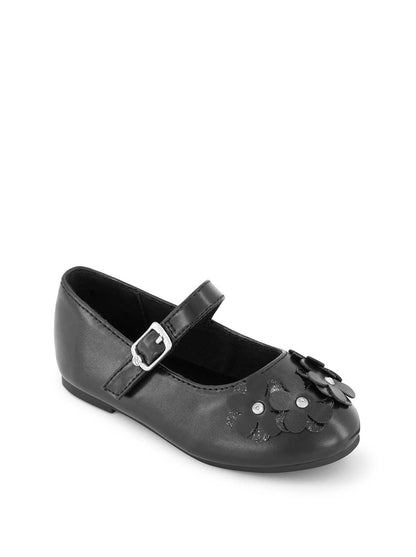 Jessica Simpson Women Toddler Amy Petal Ballet Flat in Black