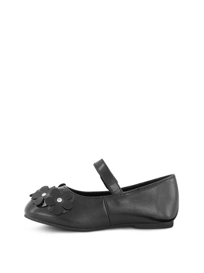 Jessica Simpson Women Toddler Amy Petal Ballet Flat in Black