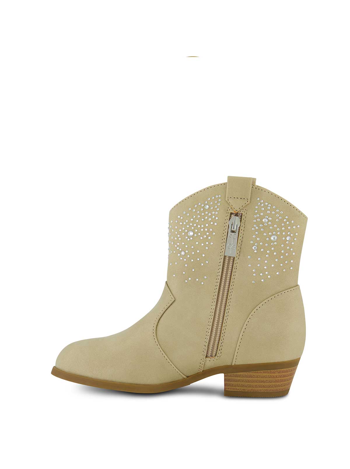 Jessica Simpson Women Little Girls' Layla Fade Western Bootie in Gold