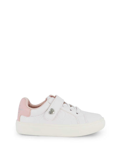 Jessica Simpson Women Toddler Gina Love Low Sneaker in White