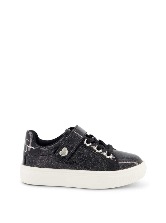 Jessica Simpson Women Toddler Gina Bijou Low Sneaker in Black