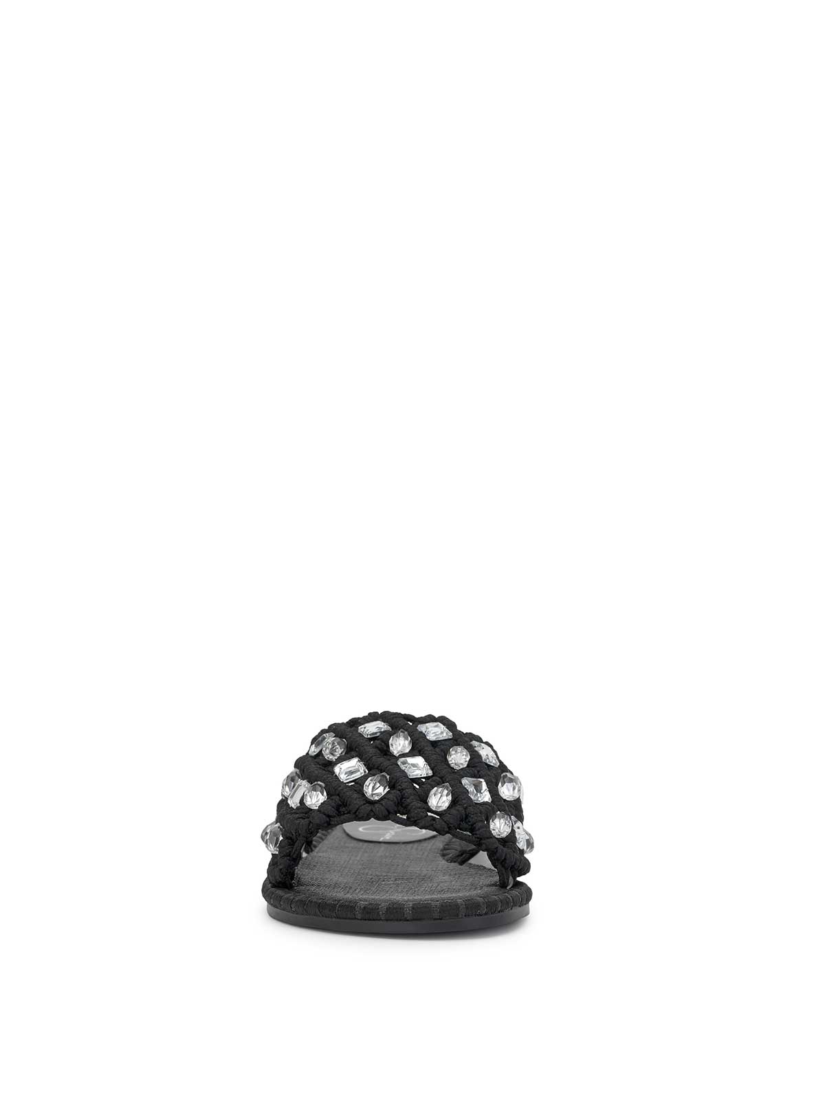 Jessica Simpson Women Brennara Flat Sandal in Black