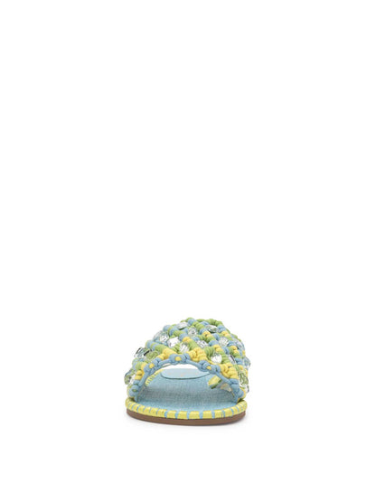 Jessica Simpson Women Brennara Flat Sandal in Chambre