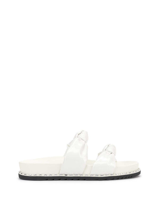 Jessica Simpson Women Caralyna Flat Sandal in White