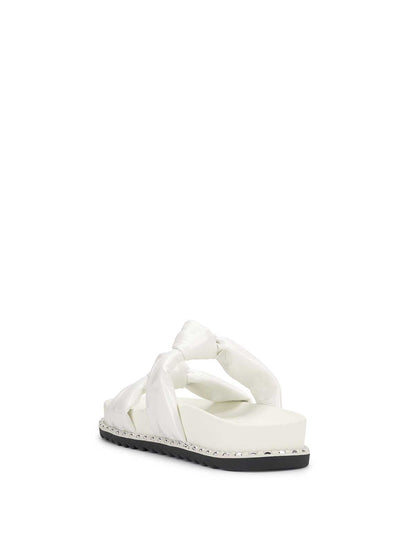 Jessica Simpson Women Caralyna Flat Sandal in White