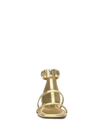 Jessica Simpson Women Elusta Flat Sandal in Gold