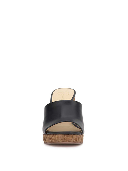 Jessica Simpson Women Kameena Mule Platform Sandal in Black