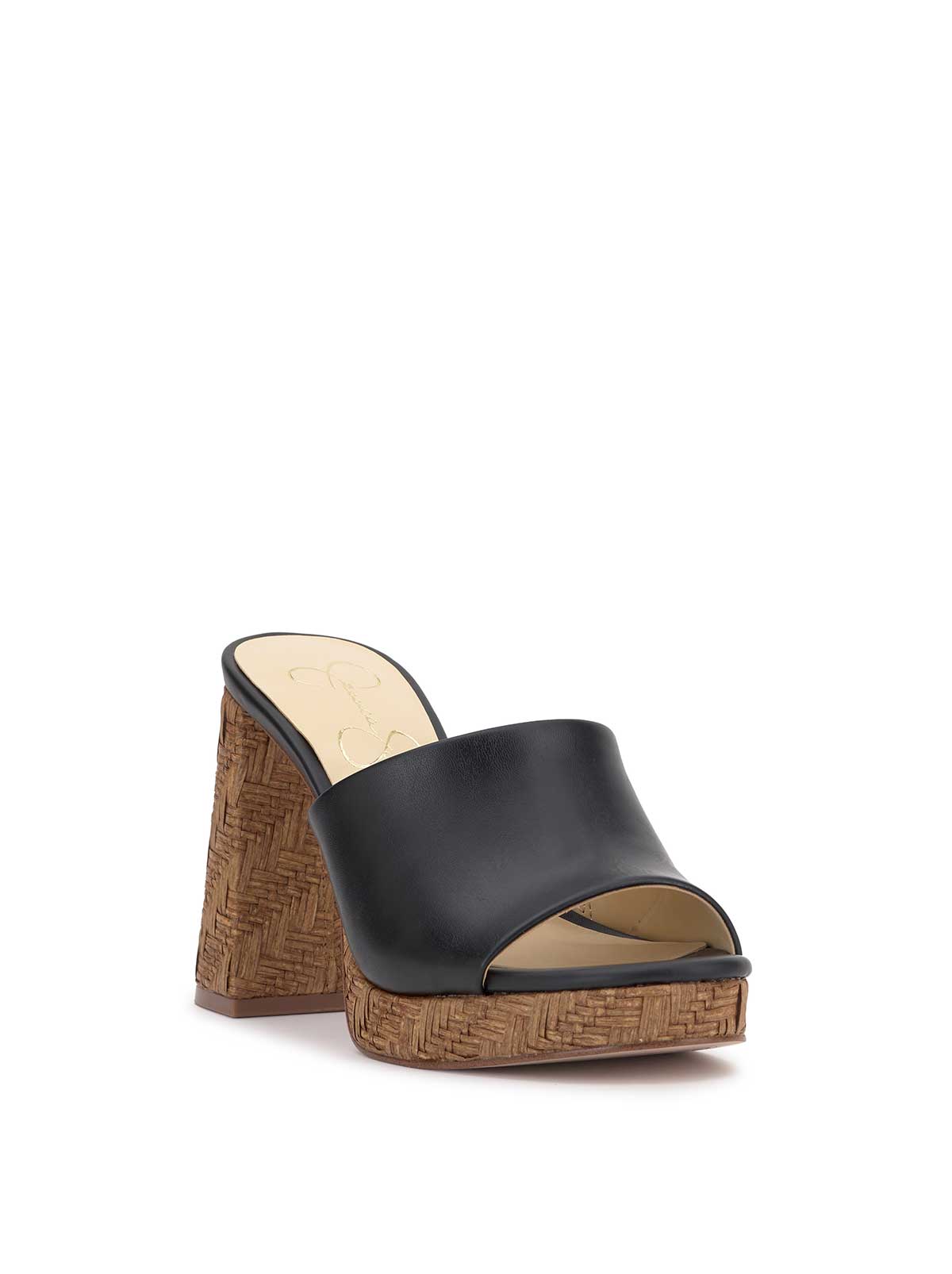 Jessica Simpson Women Kameena Mule Platform Sandal in Black