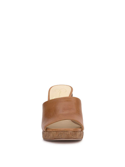 Jessica Simpson Women Kameena Mule Platform in Brown Sugar