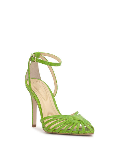Jessica Simpson Women Paveri Pump in Lizard Green