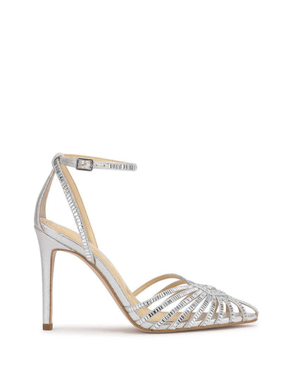 Jessica Simpson Women Paveri Pump in Silver