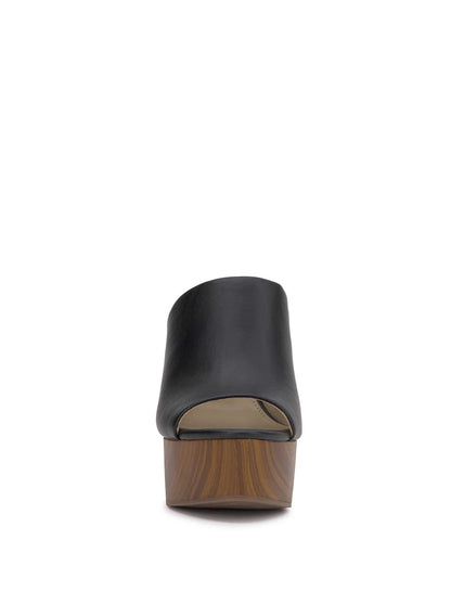 Jessica Simpson Women Shelbie Platform Slide in Black