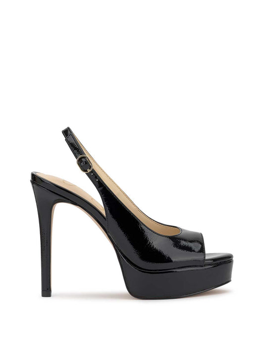 Jessica Simpson Women Sibilla High Heel in Black Patent