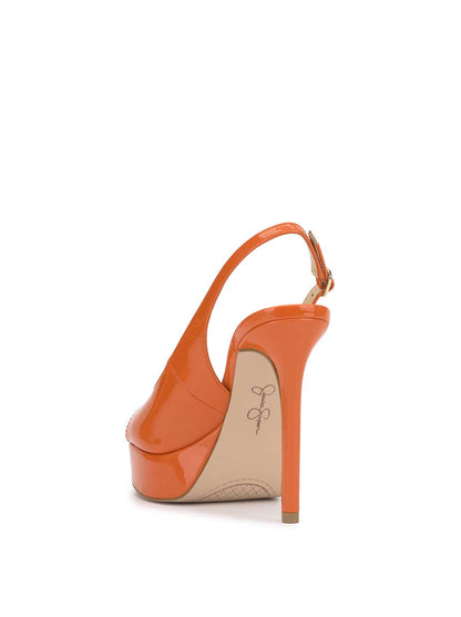 Jessica Simpson Women Sibilla High Heel in Tangerine