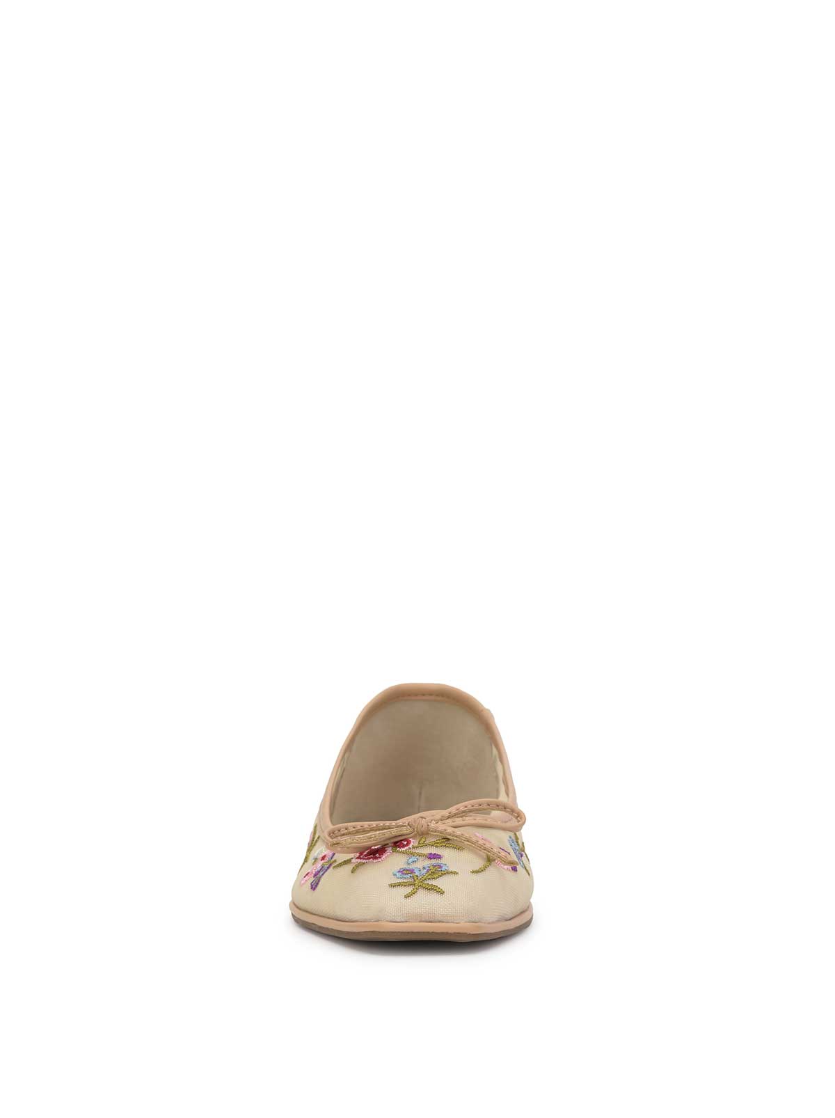 Jessica Simpson Women Vayrina Ballet Flat in Floral Mesh