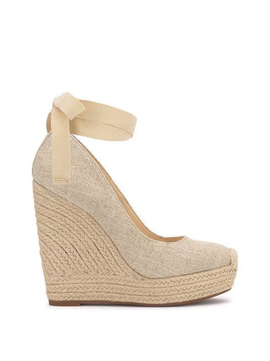 Jessica Simpson Women Zexie Platform Wedge in Natural