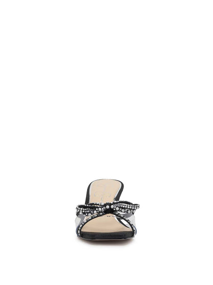 Jessica Simpson Women Cornilia High Heel in Clear Black