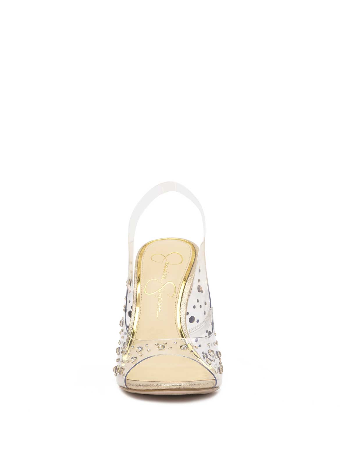 Jessica Simpson Women Jaisey High Heel in Champagne