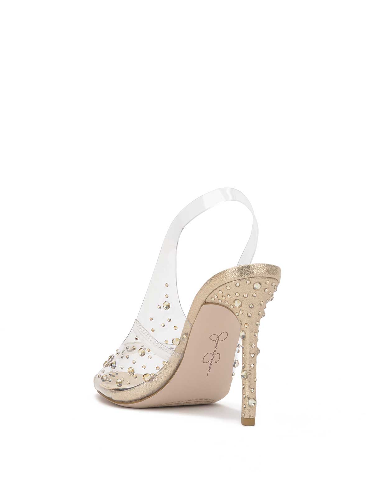 Jessica Simpson Women Jaisey High Heel in Champagne