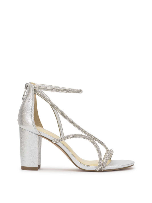 Jessica Simpson Women Shiny High Heel in Silver