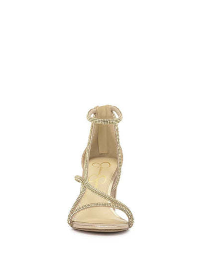 Jessica Simpson Women Shiny High Heel in Champagne