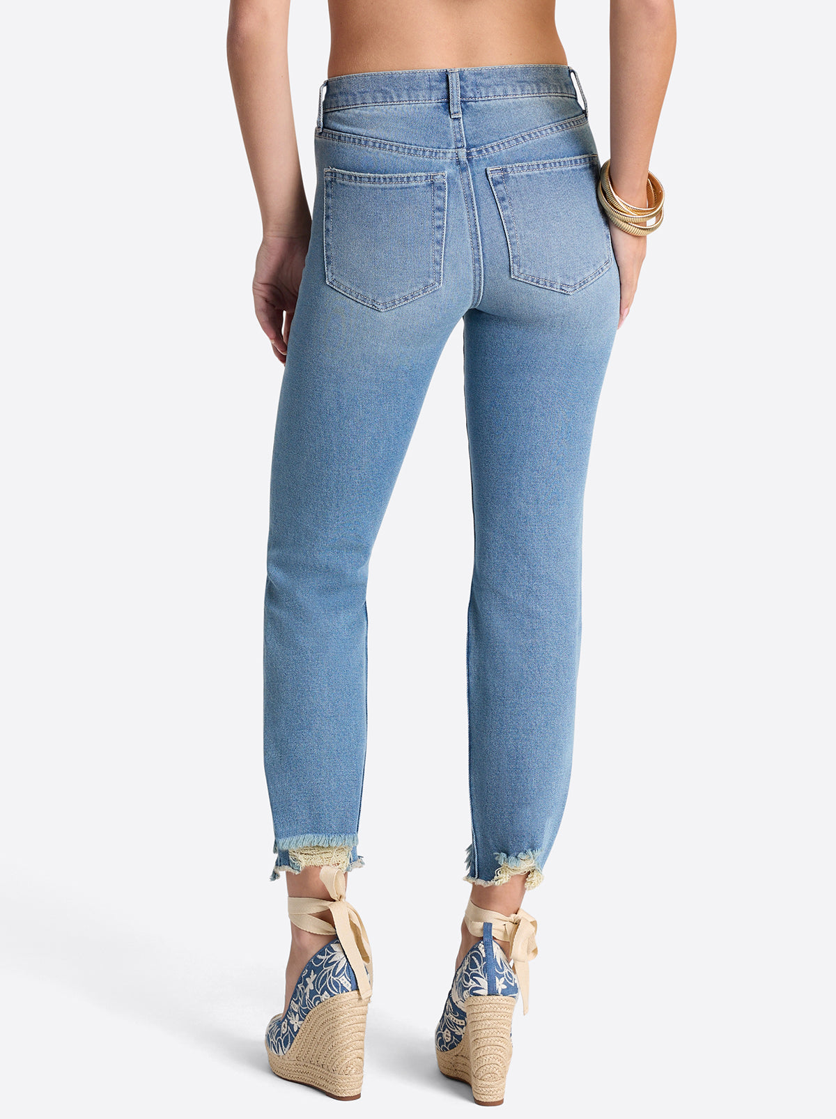 Jessica Simpson Women Harmony Straight High Rise Jeans in Incline