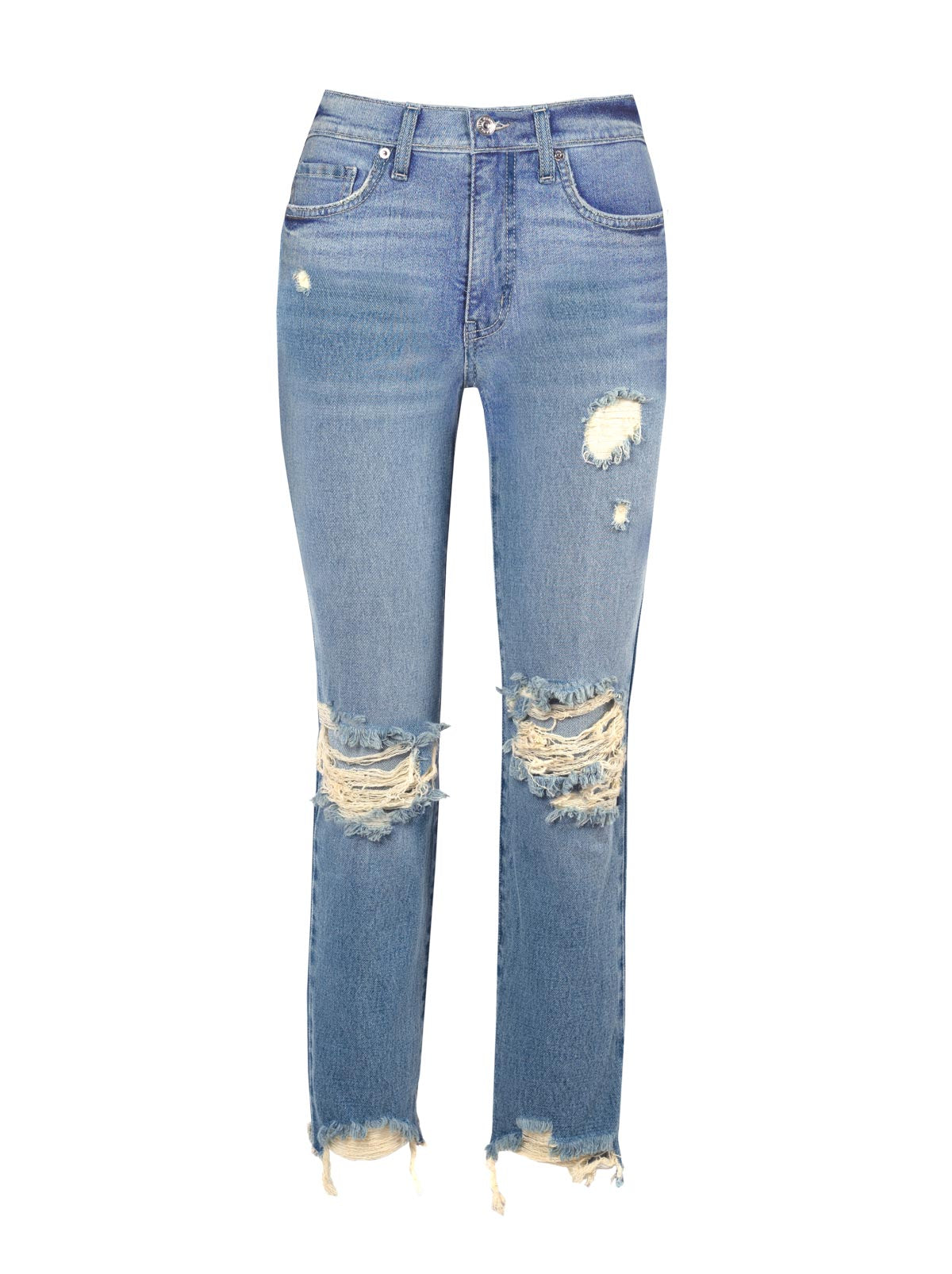 Jessica Simpson Women Harmony Straight High Rise Jeans in Incline