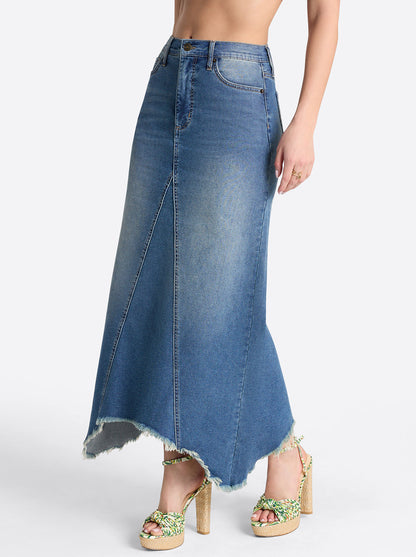 Jessica Simpson Women Della Maxi Skirt in Chorus
