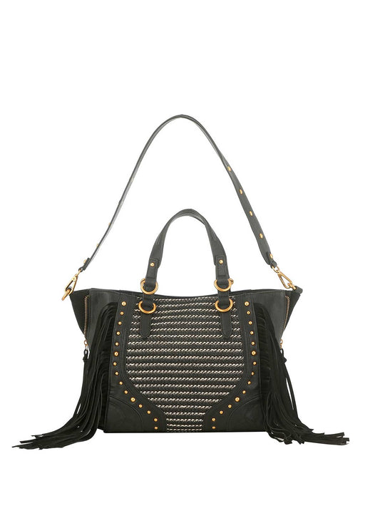 Jessica Simpson Accessories Walton Satchel in Meteorite