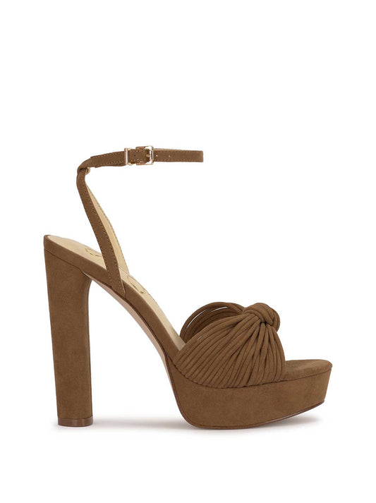 Jessica Simpson Women Immie Platform Sandal in Safari Brown