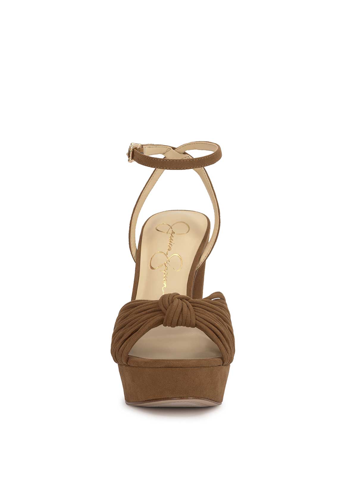 Jessica Simpson Women Immie Platform Sandal in Safari Brown