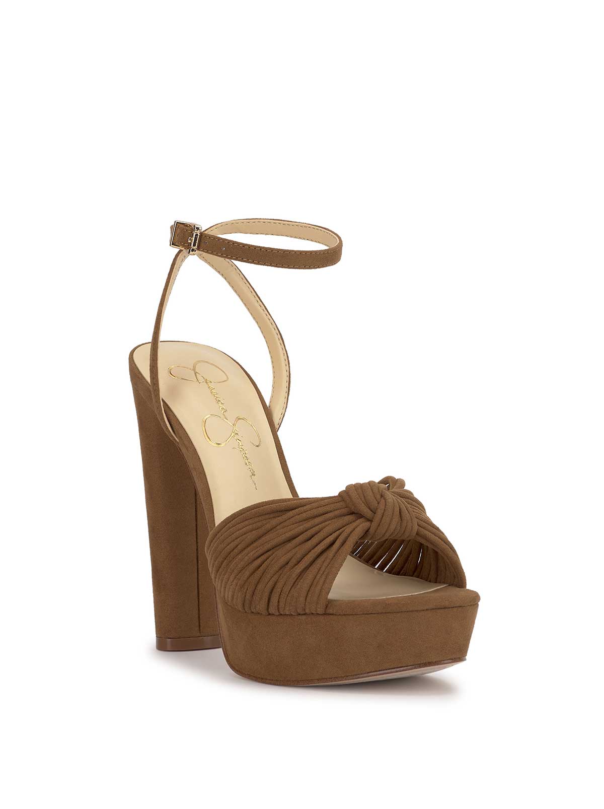 Jessica Simpson Women Immie Platform Sandal in Safari Brown