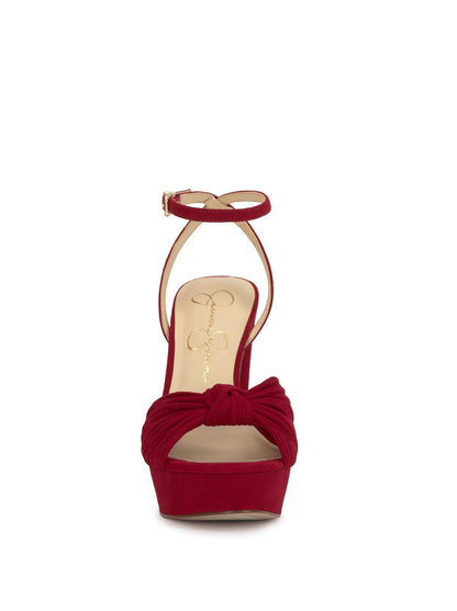 Jessica Simpson Women Immie Platform Sandal in Chili Pepper