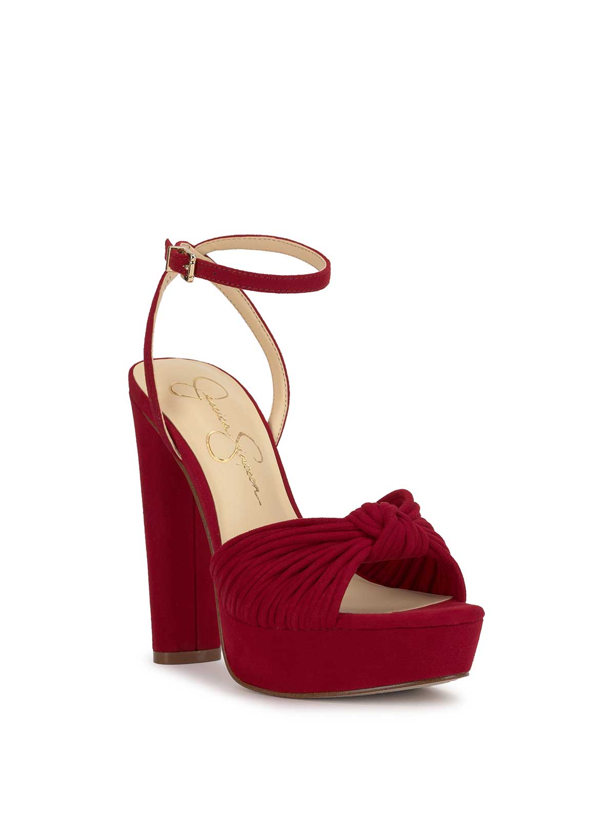 Jessica Simpson Women Immie Platform Sandal in Chili Pepper